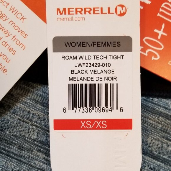Merrell Roam Wild Tech Leggings Womens XS - Picture 3 of 9